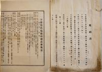 徴兵慰労義会規約書・規則/尚武会規定/在郷軍人團規約　5点一括　明治〜戦前
