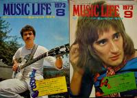 「ミュージック・ライフ MUSIC LIFE」1973年1〜6,8〜12月号（11冊一括）