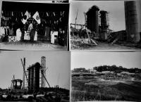 川口製鉄株式会社建設時記念写真35枚　軍需工場/建設工事/キューポラ/ボイラー室/他　戦前
