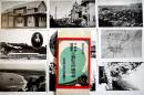 久慈線開通記念久慈町名所絵葉書　白黒写真9枚組タトウ付　岩手県久慈町協賛会　昭和5年