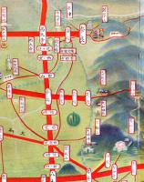 大軌参急沿線案内（鳥瞰図）画者不詳　大軌参急電車東京案内所　戦前