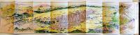 甲府市を中心とせる甲斐大観（鳥瞰図）金子常光画/小山吉三著　甲府市朗月堂書店　昭和4年