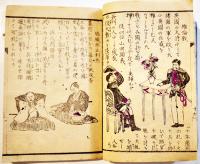 古今英雄くらべ　絵入袖珍本　岡田伴治編　博真堂板　明治11年