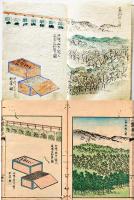 写本　山蠶養法 完　手彩色肉筆画入　私家版　愛媛県佐伯義門編　明治6年
