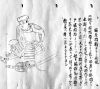 犢鼻褌（ふんどし）-下着肌着股曳他の締め方図-  長尺肉筆絵巻  江戸末頃