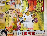 多木肥料須語録（双六）彩色石版刷り　播州別府港・多木製肥所　明治〜大正頃