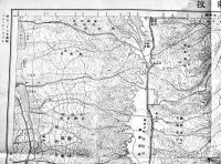 二万分一之尺地図「南投」臨時台湾土地調査局/台湾総督府　(株)台湾日日新報社発行　大正11年