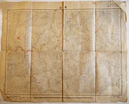 二万分一之尺地図「烏山」臨時台湾土地調査局　(株)台湾日日新報社発行　大正9年