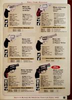 Smith & Wesson 実銃カタログ　26.5×20㎝ 全カラー32p　1998年
