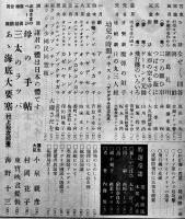 「放送と科学　ラジオ少国民」第2巻9号　海野十三「あゝ海底大要塞」/他連載 日本放送出版協会　昭和16年