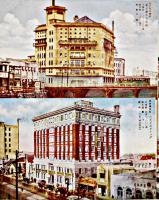 絵葉書　東京都内ビルディング建築物16種一括　カラー写真版　戦前