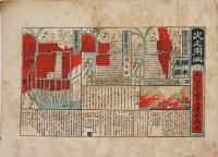 大阪大火画帖（写真集）大江理三郎編輯　非売品　大阪朝日新聞社写真部　明治42年