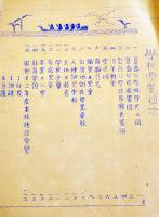 学校要覧　南洋廳夏島公学校/南洋トラック夏島公学校　昭和12年