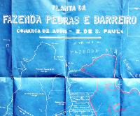 PLANTA DA FAZENDA PEDRAS E BARREIRO COMARCA DE ASSIS-E.DE S. PAULO　2万分の一　1926年