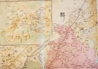 戦勝紀念地図　彩色銅版刷　表紙付　毎日新聞社　明治38年