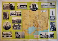 旅順（リーフレット）旅順市街図入　南満洲鉄道株式会社　昭和8年