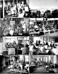 絵葉書　東京美術学校　モノクロ写真版8枚　並上品　戦前　