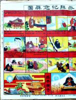 京都本山参拝紀念眞図　54×39㎝　カラー印刷　宮田条次郎画作　宮田開栄堂　昭和5年　