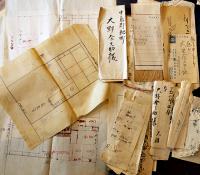 工場用書類一式/工場敷地工事諸書類/工場増設書類/倉庫及座敷建築書類一括　大正10年〜昭和9年