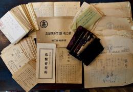 女工資料一括　勤工表/葉書/手帖（日記）/小片（日記）/他　塚原毛織工場（愛知県東春日井郡小牧町）昭和5〜12年
