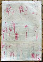 おもちゃ絵　軍人/軍服/大将/憲兵/喇叭卒/他　彩色木版画33.5×22.5㎝　明治刷り　並上品