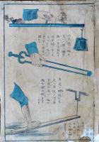 衣喰住之内家職幼絵解之図「数理図」彩色木版画9枚　曜齋国輝(二代歌川国輝)　文部省発行　明治初期刷り