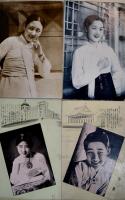 絵葉書　朝鮮美人　単色写真版18枚　ソウル日の出書房刊　戦前