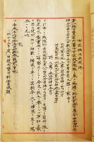 肉筆原稿「台中市区改正地」台中庁箋使用　台湾総督府　明治44年4月末日調