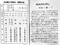 MAEDA'S MANUAL(前田鉄工所)　放熱器/ボイラー/満鉄工事仕様書他  非売　昭和10年
