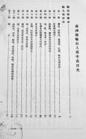 （邦文）満洲國輸出入税率表　A5判169p外装及本文余白部痛穴有り　安東商工会議所　康徳5年