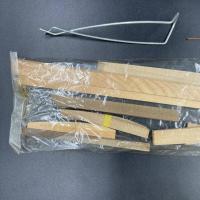 木製模型飛行機　chiyodaチヨダ Uコントロール 基本操縦練習機 ベビースクラッパー　未組立　完成全長530mm　昭和30年代