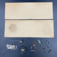 木製模型自動車　トヨペットクラウン 科学工作教材 車体全長約18cm 部品の欠品あり  昭和30年代