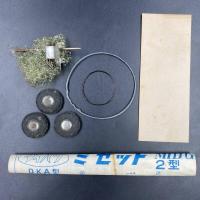 木製模型自動車　軽三輪車トラック2型ミゼット/ダイハツ MIDGET MODEL 箱サイズ22×11×2.5cm 昭和30年代