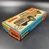 木製模型自動車　旧タミヤ トヨペットスタウト　箱サイズ21.5×9.5×3cm　完成全長約19cm　昭和30年代