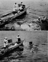 志摩風俗海女絵葉書　モノクロ写真版8枚組袋付並上品　戦前