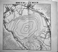 諏訪湖氾濫史　牛山雪鞋著　A5判38p+諏訪湖水深及湖岸略図付　牛山清四郎　昭和7年