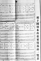 相手国別本邦重要貿易品一覧表-朝鮮台湾南洋ヲ除ク　大判表2枚　商工省貿易局編　昭和13年