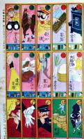 買物合せ　細木原青起画　62.5×45.5㎝並上品「小学生全集面白文庫」附録　文藝春秋社　昭和2年