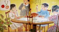 幼年科学絵本　クダモノ　26×25㎝ 背痛み　誠文堂新光社　昭和16年