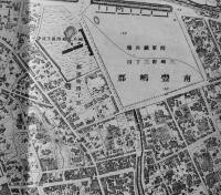 (復刻) 東京北部　五千分一　明治17年調査　59.5×58.5㎝　参謀本部陸軍部測量局