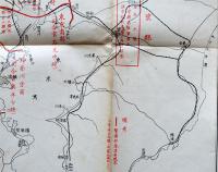 関東戒厳地域内警備配置要図(9月3日ニ於ケル) 大正震災志附図　44×38㎝　三五万分一　内務省　大正15年
