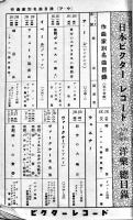 ビクターレコード洋楽総目録　B6判342p　外装経年痛み　日本ビクター蓄音器株式会社　昭和13年