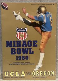 MIRAGE BOWL 1980 UCLA VS OREGON：ミラージュボウル UCLA 対 オレゴン