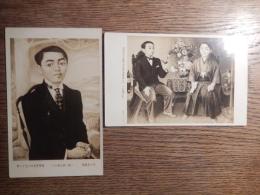 高坂弦三絵葉書2点　帝国美術院第拾五回美術展覧会出品　第二十回光風会展覧会