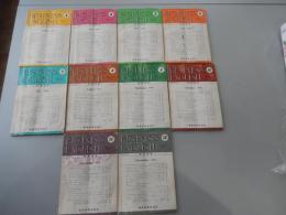 10冊　Business English 商業英語　1970年3月号〜12月号 商業英語出版社　
羽田三郎　石田貞夫　中村弘　山本謙一　平田重行　中田清一　岸本精三　倉長真ほか