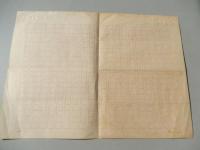 田中芳谷　昭和二十年八月十七日　終戦2日後のガリ版刷り　教辞　大東亜戦争終結ノ聖詔シ・・・　　　田中智学子息