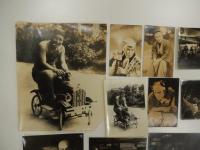 阪東妻三郎　怪傑黒頭巾ポスター　73cm-51.5cm　スチール16点＋無声映画観賞会　パンフレットクラシック映画ニュース（ニュース書き込みあります。）　NO50,NO55 阪妻