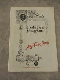 My Fair Lady Theatre Royal Drury Lane Anne Rogers & Charles Stapley　1950年代 Souvenir Programme Vintage　マイフェア・レディ公演パンフ　全３０ページ