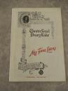 My Fair Lady Theatre Royal Drury Lane Anne Rogers & Charles Stapley　1950年代 Souvenir Programme Vintage　マイフェア・レディ公演パンフ　全３０ページ