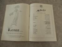 My Fair Lady Theatre Royal Drury Lane Anne Rogers & Charles Stapley　1950年代 Souvenir Programme Vintage　マイフェア・レディ公演パンフ　全３０ページ